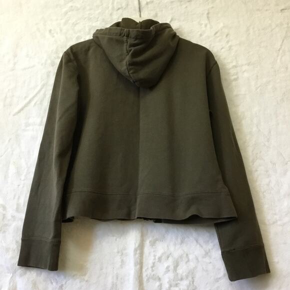 DKNY Olive Full-Zip Hoodie - Picture 2 of 12